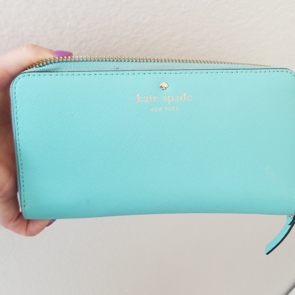 kate spade Handbags - Teal Kate Spade Wallet